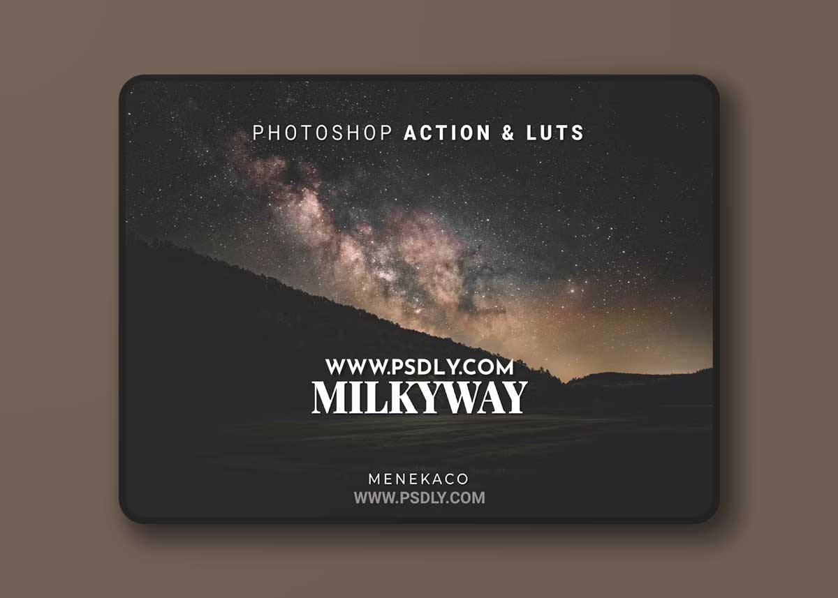 Milkyway Photoshop Action & LUTs C9XRKNS 1 Milkyway Photoshop Action & LUTs C9XRKNS