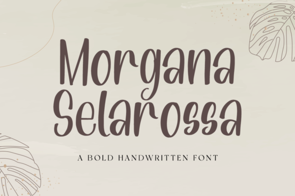Morgana Selarossa Font 1 Morgana Selarossa Font