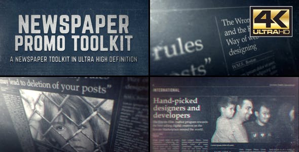 Videohive Newspaper Promo Toolkit 17771459 1 Videohive Newspaper Promo Toolkit 17771459