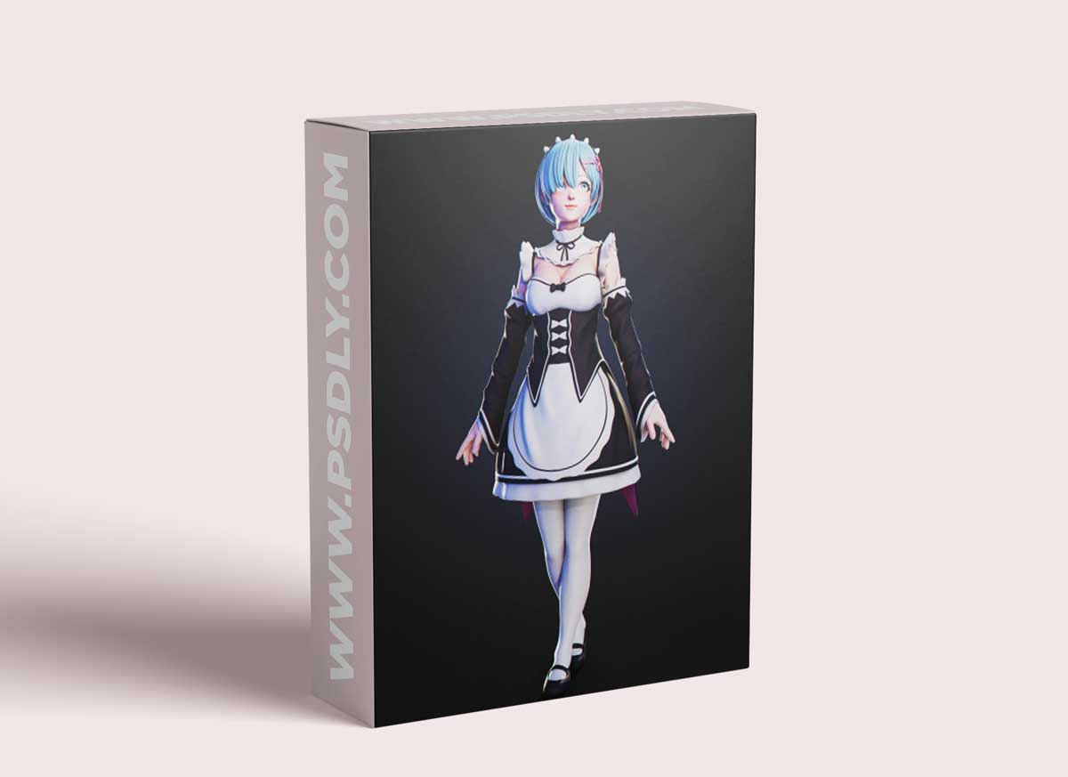 Patreon - Character Sculpt Rem by YanSculpts 1 Patreon - Character Sculpt Rem by YanSculpts