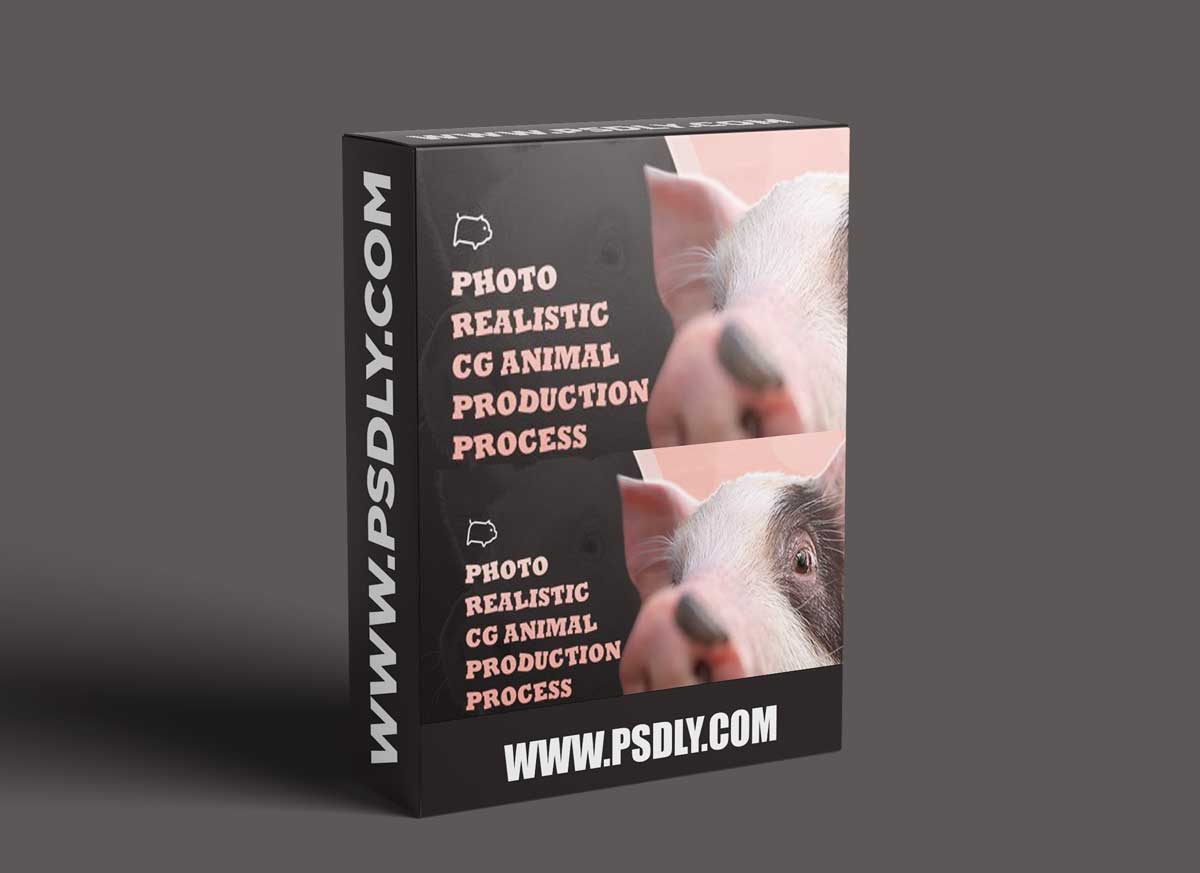 Photo-realistic CG Animal Production Process 1 Photo-realistic CG Animal Production Process