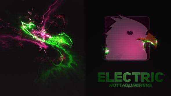 Videohive Electric glitch logo 21270266 1 Videohive Electric glitch logo 21270266