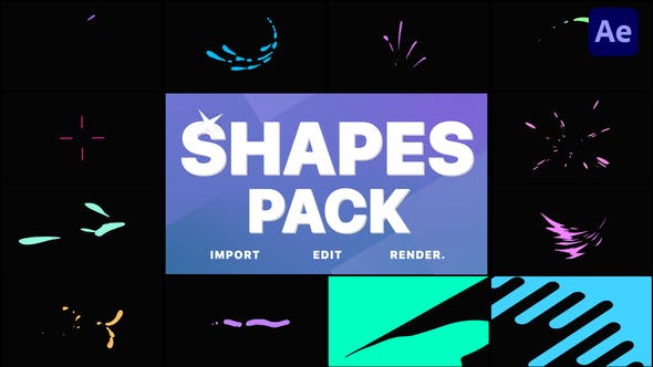 Videohive Shapes Pack | After Effects 35863871 1 Videohive Shapes Pack | After Effects 35863871