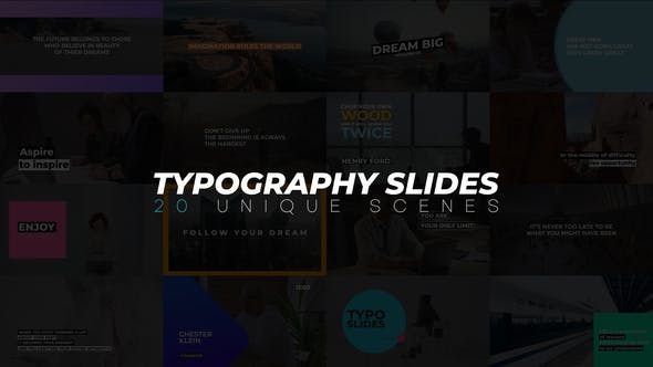 Videohive Typography Slides 35818341 1 Videohive Typography Slides 35818341
