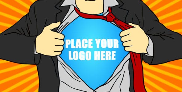 Videohive Superhero Cartoon Logo 9001444 1 Videohive Superhero Cartoon Logo 9001444