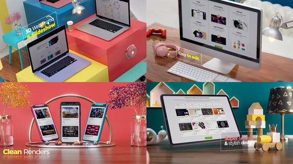Videohive 3D Web Promo & Slideshow 35590431 1 Videohive 3D Web Promo & Slideshow 35590431