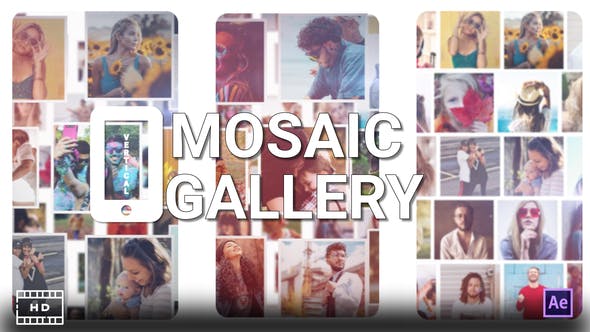 Videohive Mosaic Photo Gallery Vertical 33676989 1 Videohive Mosaic Photo Gallery Vertical 33676989
