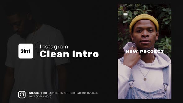 Videohive Instagram Clean Intro 35888023 1 Videohive Instagram Clean Intro 35888023