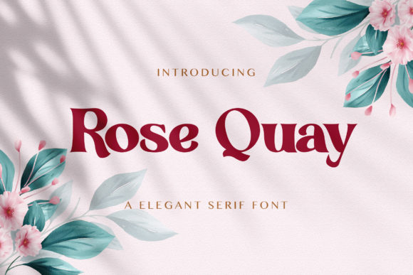 Rose Quay Font 1 Rose Quay Font