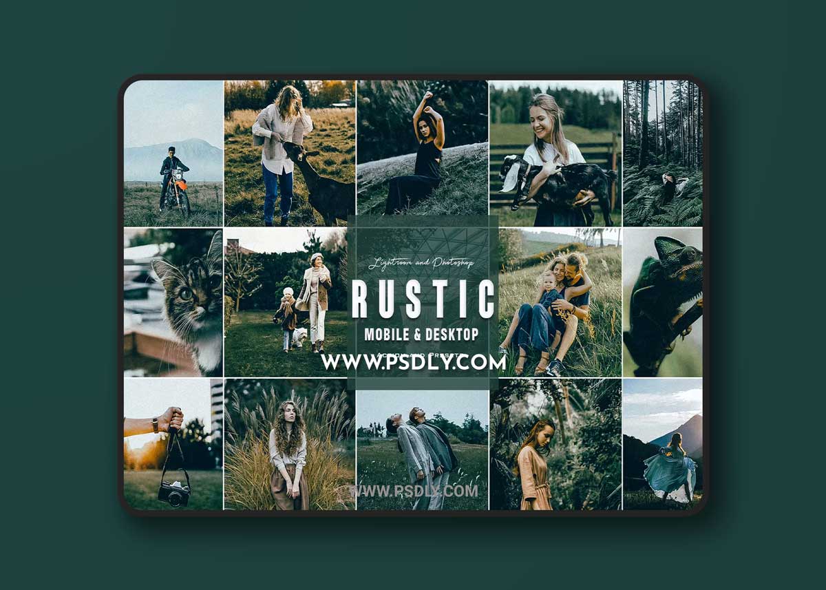 Rustic - Photoshop Actions & Lightroom Presets 1 Rustic - Photoshop Actions & Lightroom Presets
