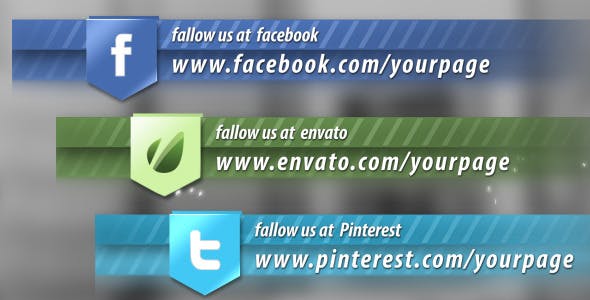 Videohive Social Flag Lower Third 6079194 1 Videohive Social Flag Lower Third 6079194