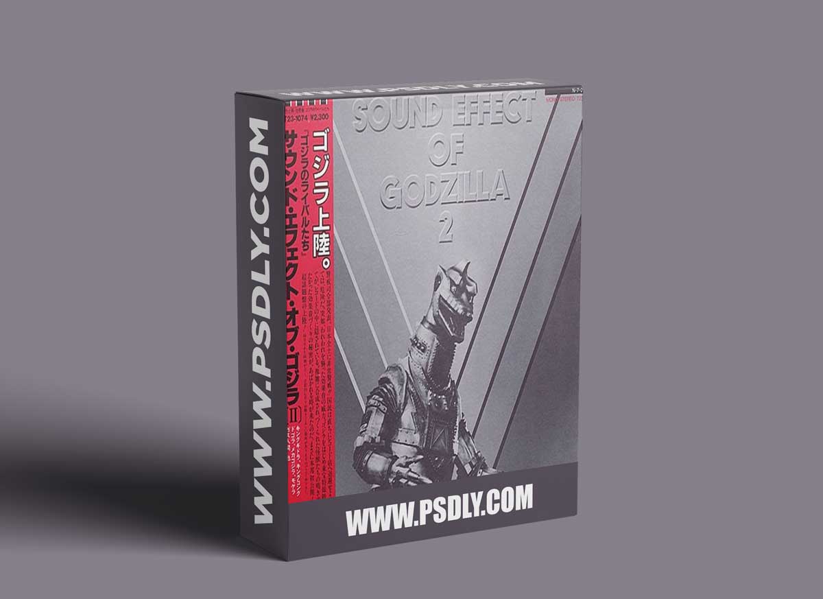Sound Effect of Godzilla Box Set 2 MP3 1 Sound Effect of Godzilla Box Set 2 MP3