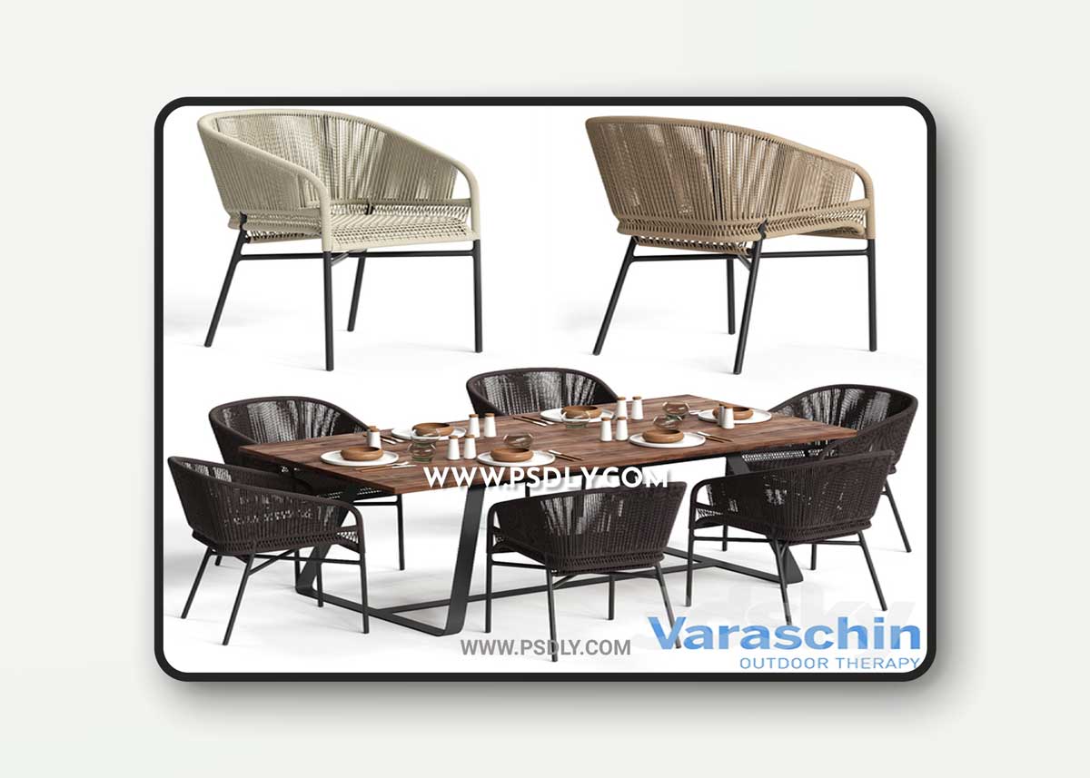 Varaschin CRICKET Armchair 3D Model 1 Varaschin CRICKET Armchair 3D Model