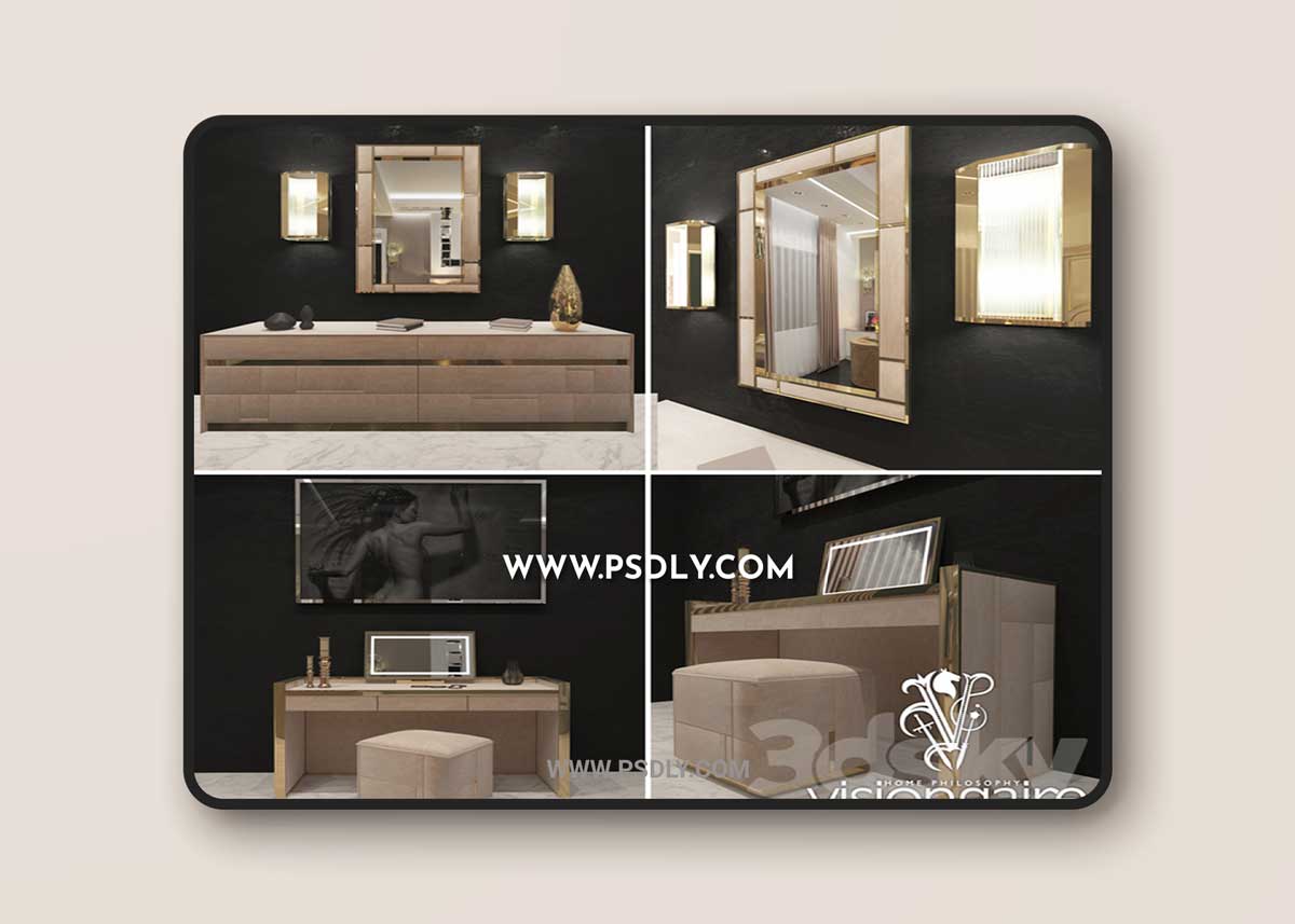 Visionnaire Barrymore Collection 3D Model 1 Visionnaire Barrymore Collection 3D Model