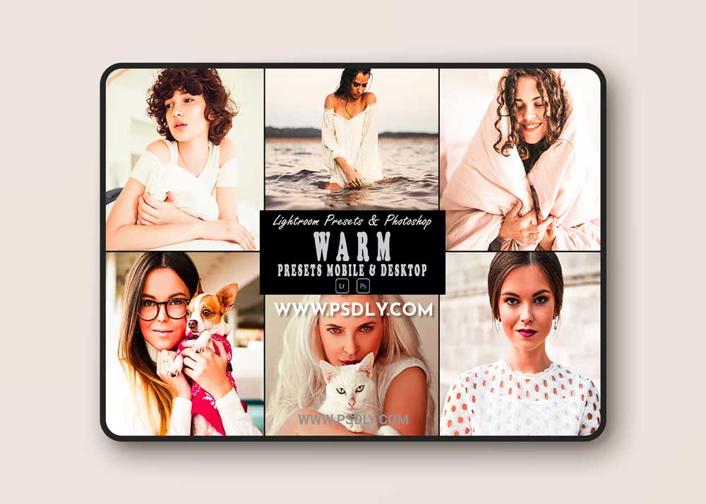 Warm Tone Photoshop Action & Lightrom Presets 1 Warm Tone Photoshop Action & Lightrom Presets