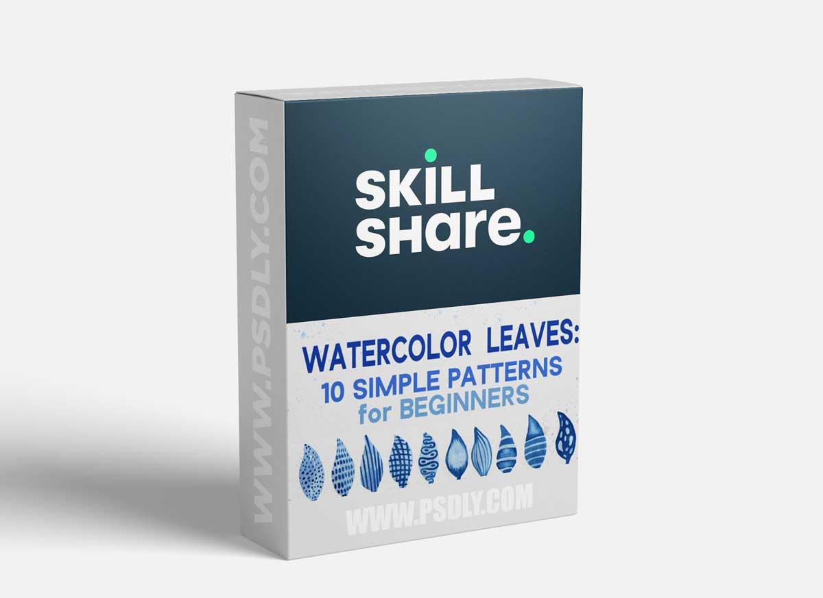 Watercolor Leaves: 10 Simple Patterns for Beginners 1 Watercolor Leaves: 10 Simple Patterns for Beginners