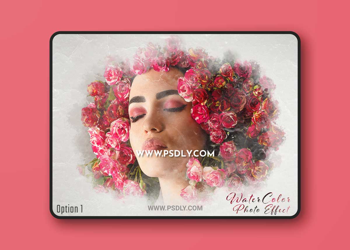 Watercolor Painting on Paper Texture Photo Effect Mockup 470002957 1 Watercolor Painting on Paper Texture Photo Effect Mockup 470002957