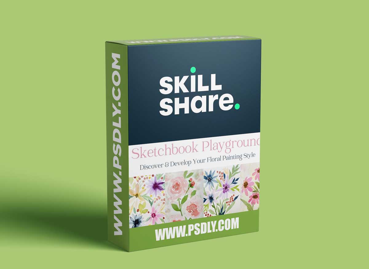 Watercolor Sketchbook Playground: Discover & Develop Your Floral Painting Style 1 Watercolor Sketchbook Playground: Discover & Develop Your Floral Painting Style