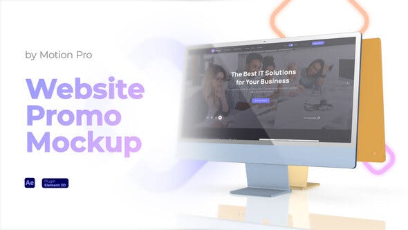 Videohive Website Promo Mockup - 3D Display 35442558 1 Videohive Website Promo Mockup - 3D Display 35442558