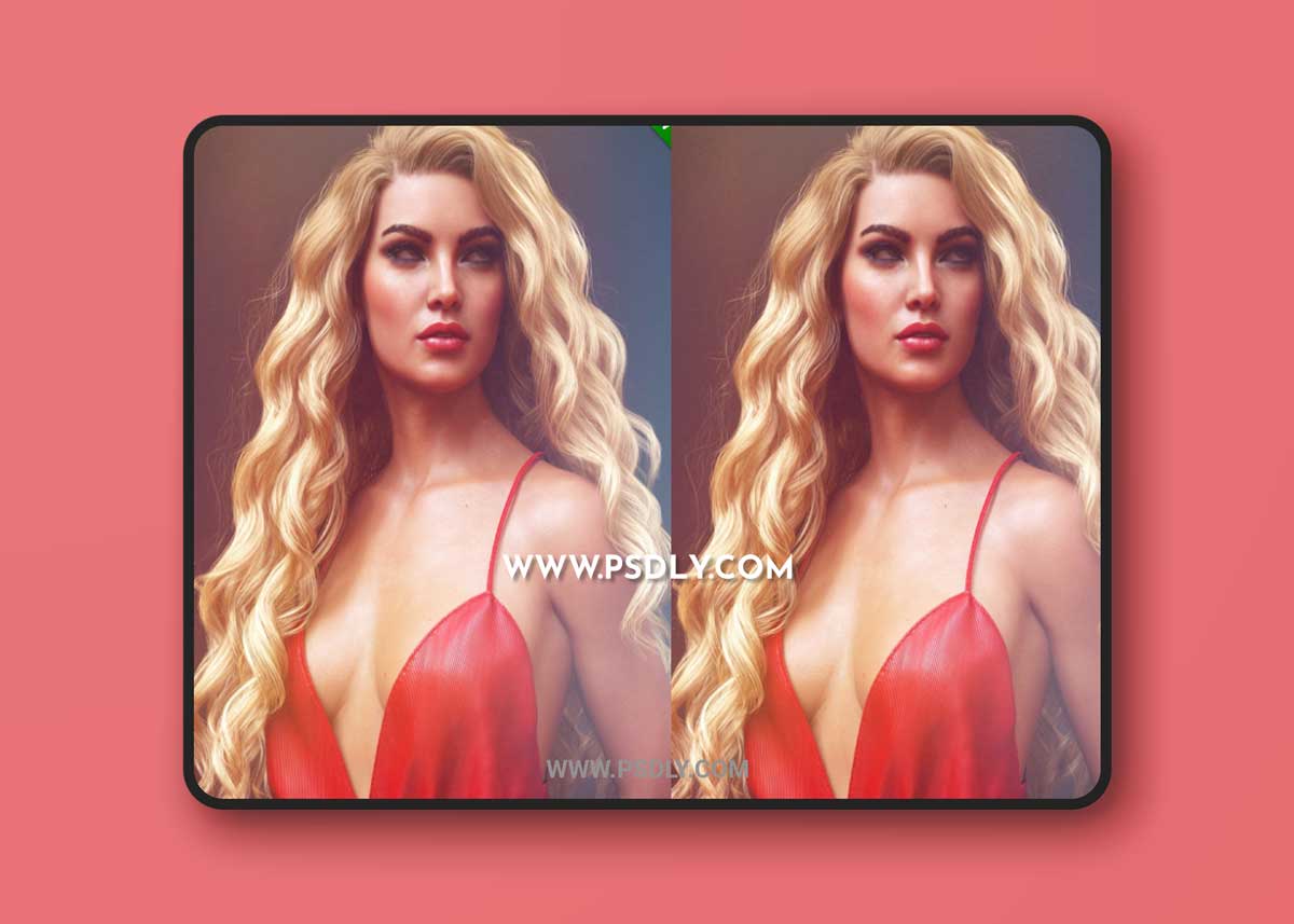 dForce Romantic Curly Hair for Genesis 8 and 8 1 Females 1 dForce Romantic Curly Hair for Genesis 8 and 8 1 Females