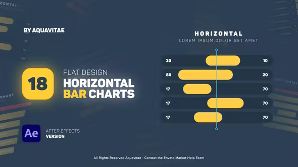 Videohive Flat Design Horizontal Bar Charts 35825515 1 Videohive Flat Design Horizontal Bar Charts 35825515