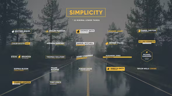 Videohive 22 Minimal Lower Thirds 35654455 1 Videohive 22 Minimal Lower Thirds 35654455