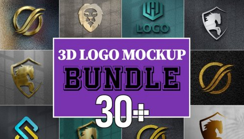 CreativeMarket - Luxury 3d LOGO Mockup Bundle v.05 6903480 1 CreativeMarket - Luxury 3d LOGO Mockup Bundle v.05 6903480