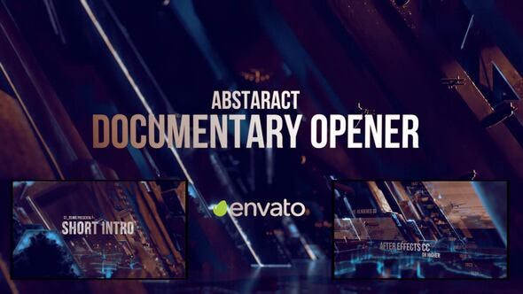 Videohive Abstract Documentary Opener 35532544 1 Videohive Abstract Documentary Opener 35532544