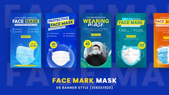 Videohive Face Mark Mask Ads Set Stories Pack 35503465 1 Videohive Face Mark Mask Ads Set Stories Pack 35503465