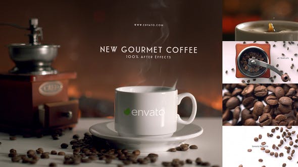 Videohive New Gourmet Coffee 25692222 1 Videohive New Gourmet Coffee 25692222