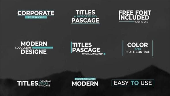 Videohive Clean Titles | After Effects 36268052 1 Videohive Clean Titles | After Effects 36268052