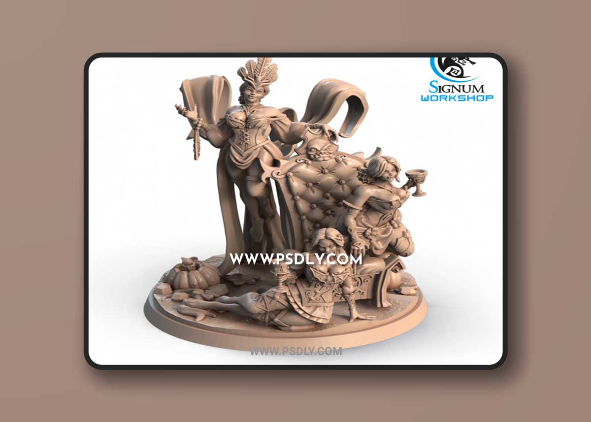 3D Print Models Three Seductive Vampires 1 3D Print Models Three Seductive Vampires