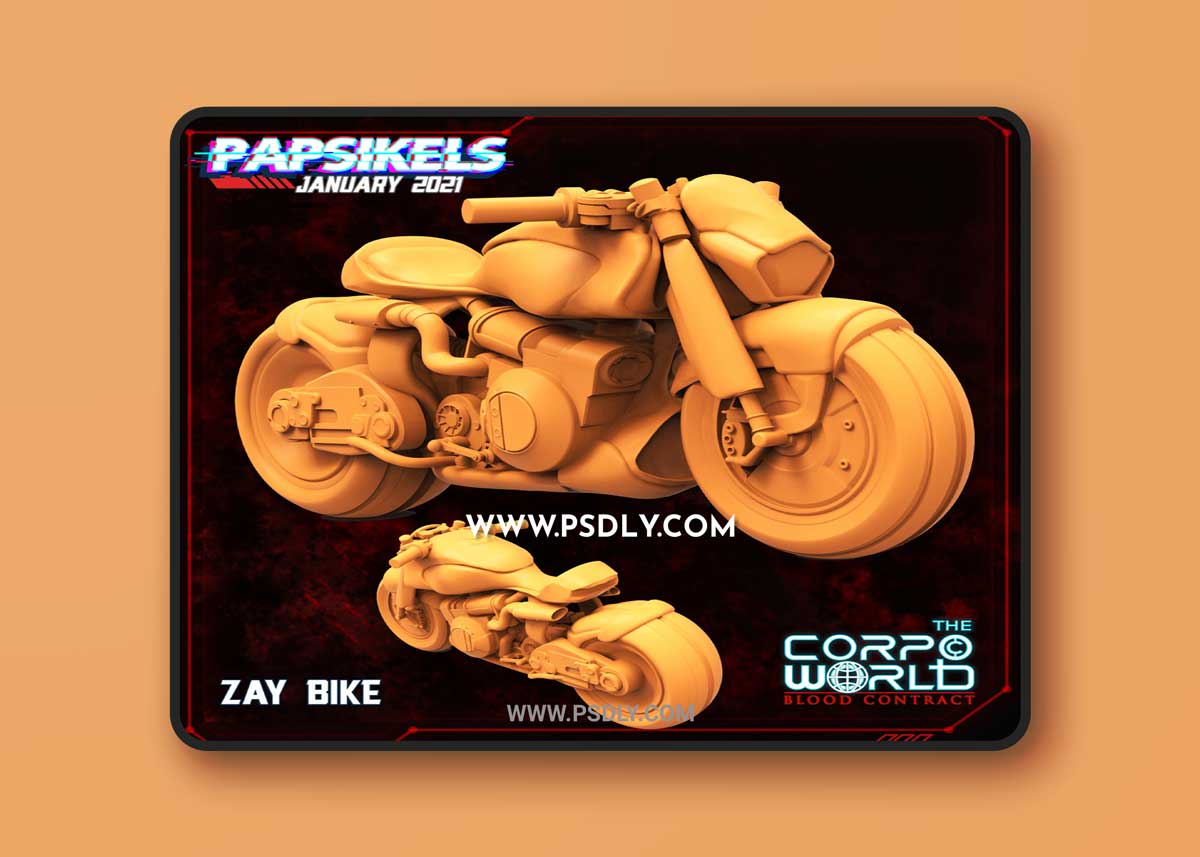 3D Print Models ZAY BIKE 3D Model 1 3D Print Models ZAY BIKE 3D Model