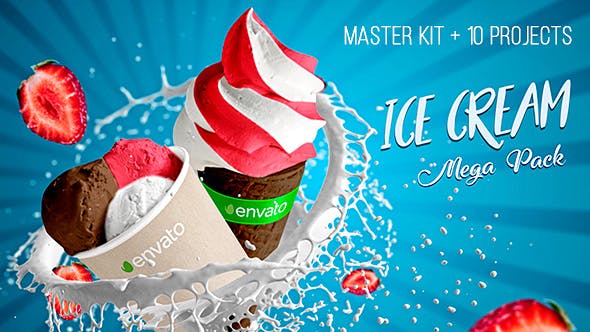 Videohive Ice Cream Promo Mega Pack 20935546 1 Videohive Ice Cream Promo Mega Pack 20935546