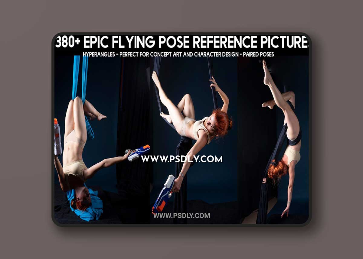 ArtStation - Grafit Studio - 380+ Epic Flying Pose Reference Pictures 1 ArtStation - Grafit Studio - 380+ Epic Flying Pose Reference Pictures
