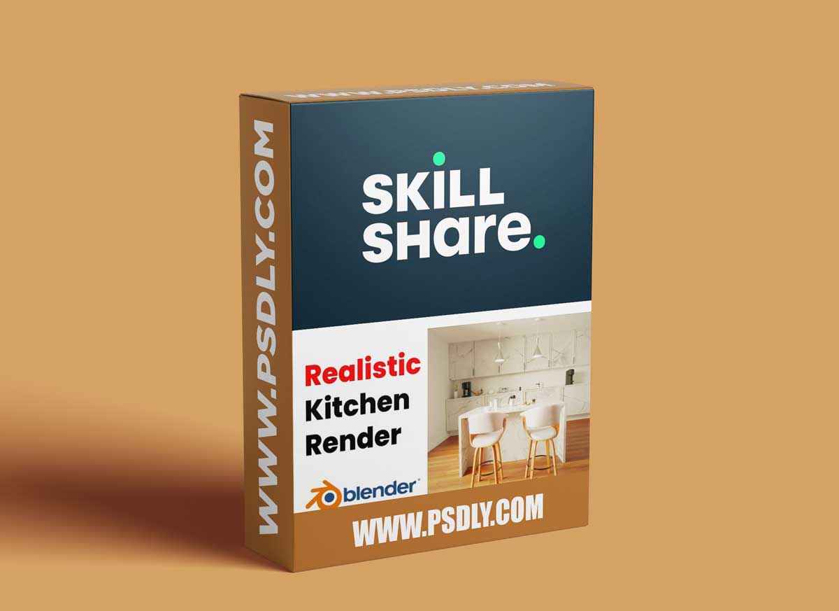 Blender 3D: Easy Realistic Kitchen Scene 1 Blender 3D: Easy Realistic Kitchen Scene