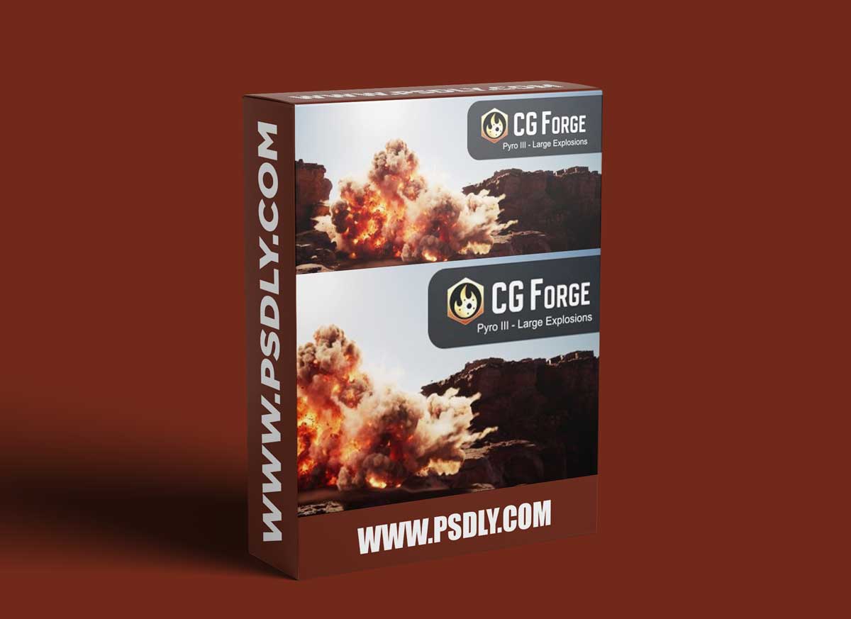 CGForge - Pyro III - Large Explosion 1 CGForge - Pyro III - Large Explosion