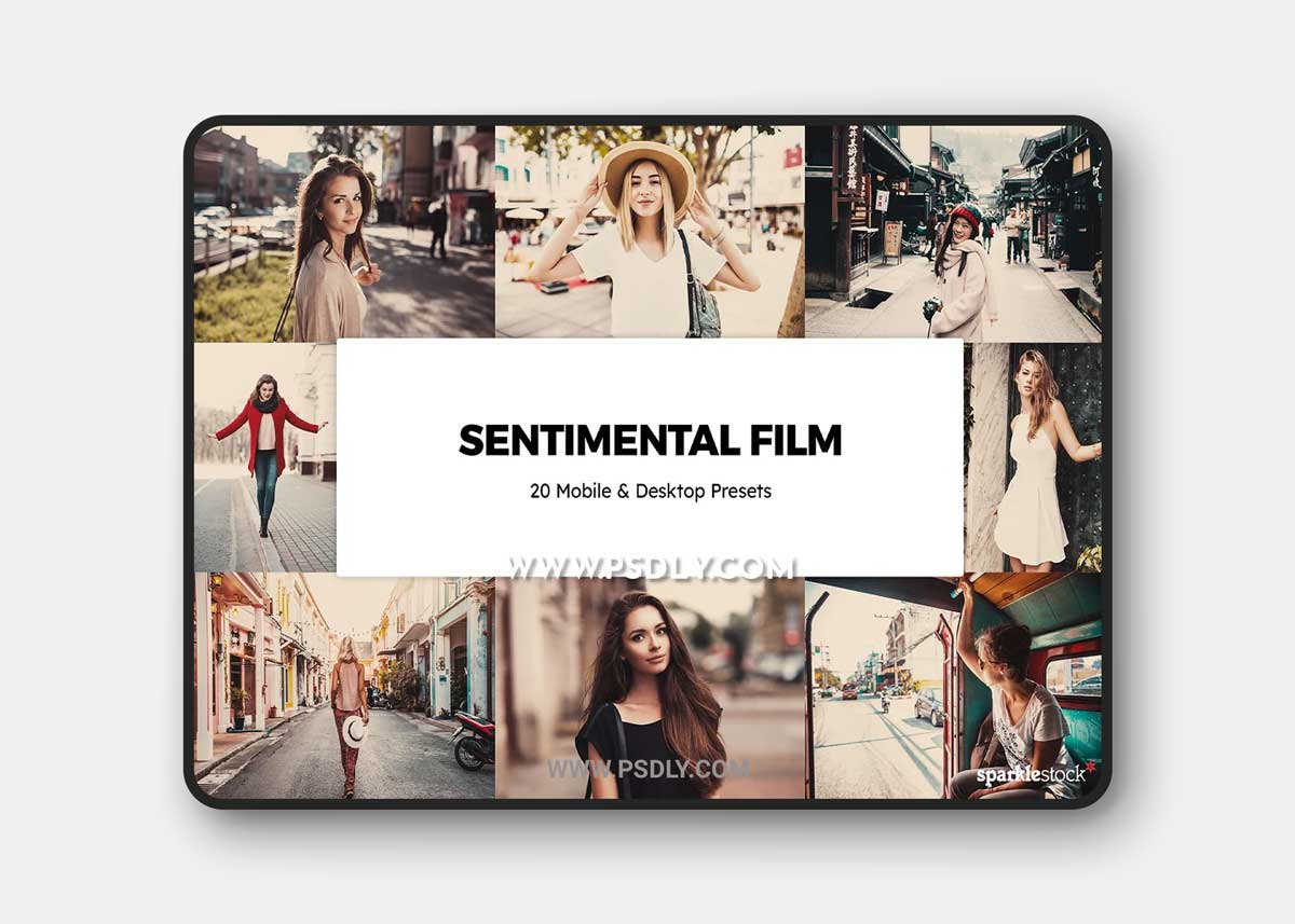 CeativeMarket - 20 Sentimental Film Lightroom Presets & LUTs 5929618 1 CeativeMarket - 20 Sentimental Film Lightroom Presets & LUTs 5929618