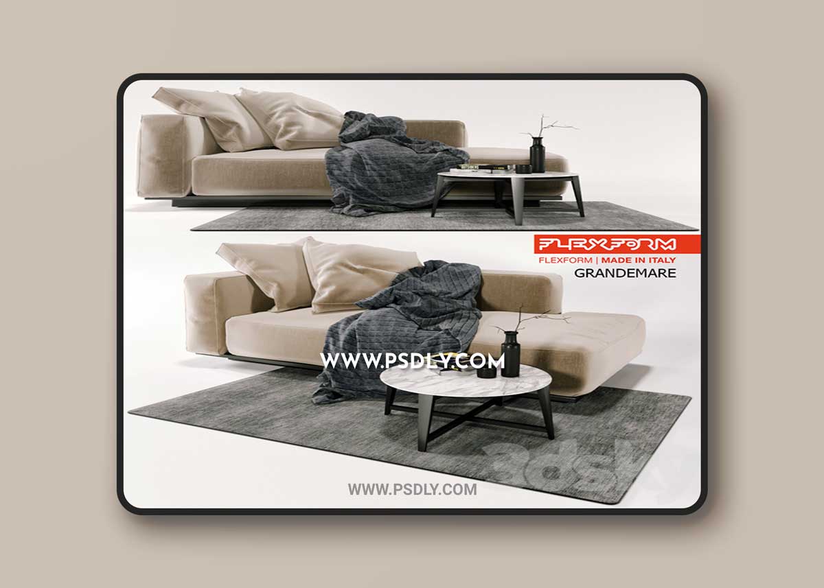 Chaise longue - dormeuse, grandemare 1 Chaise longue - dormeuse, grandemare