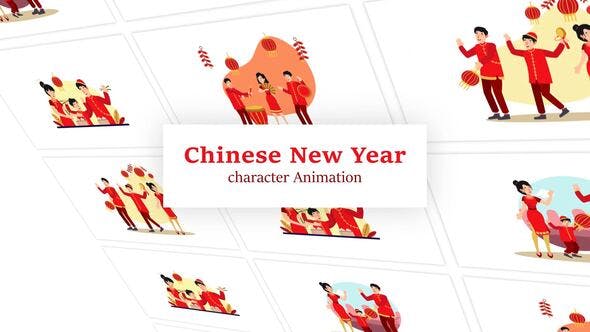 Videohive Chinese New Year Scene Animation Pack 36078860 1 Videohive Chinese New Year Scene Animation Pack 36078860