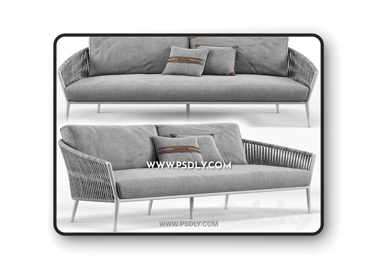 Coco Catalina Outdoor Sofa 3D model 1 Coco Catalina Outdoor Sofa