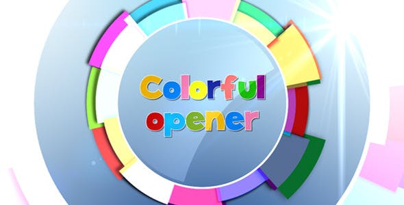 Videohive Kids Colorful Opener 3063496 1 Videohive Kids Colorful Opener 3063496