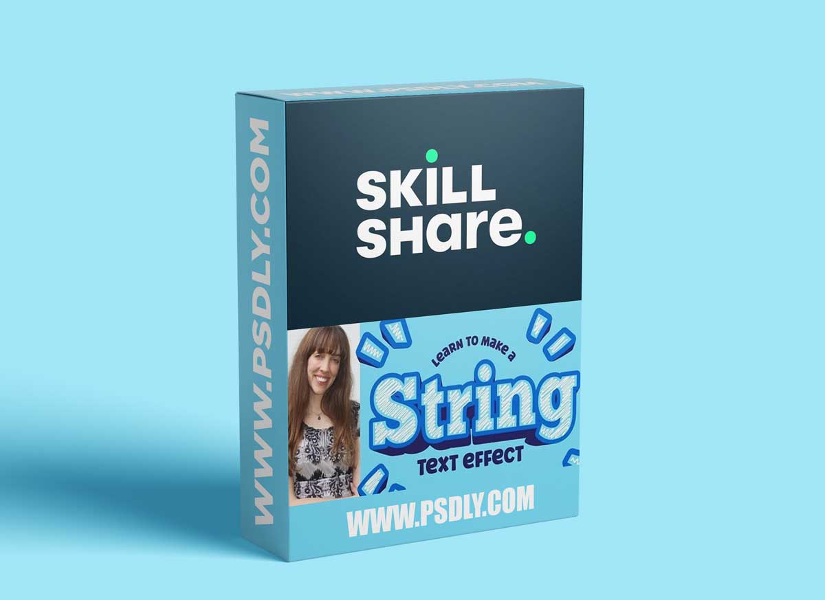 Create a 3D String Text Effect with the Appearance Panel in Adobe Illustrator - Graphic Design Class 1 Create a 3D String Text Effect with the Appearance Panel in Adobe Illustrator - Graphic Design Class