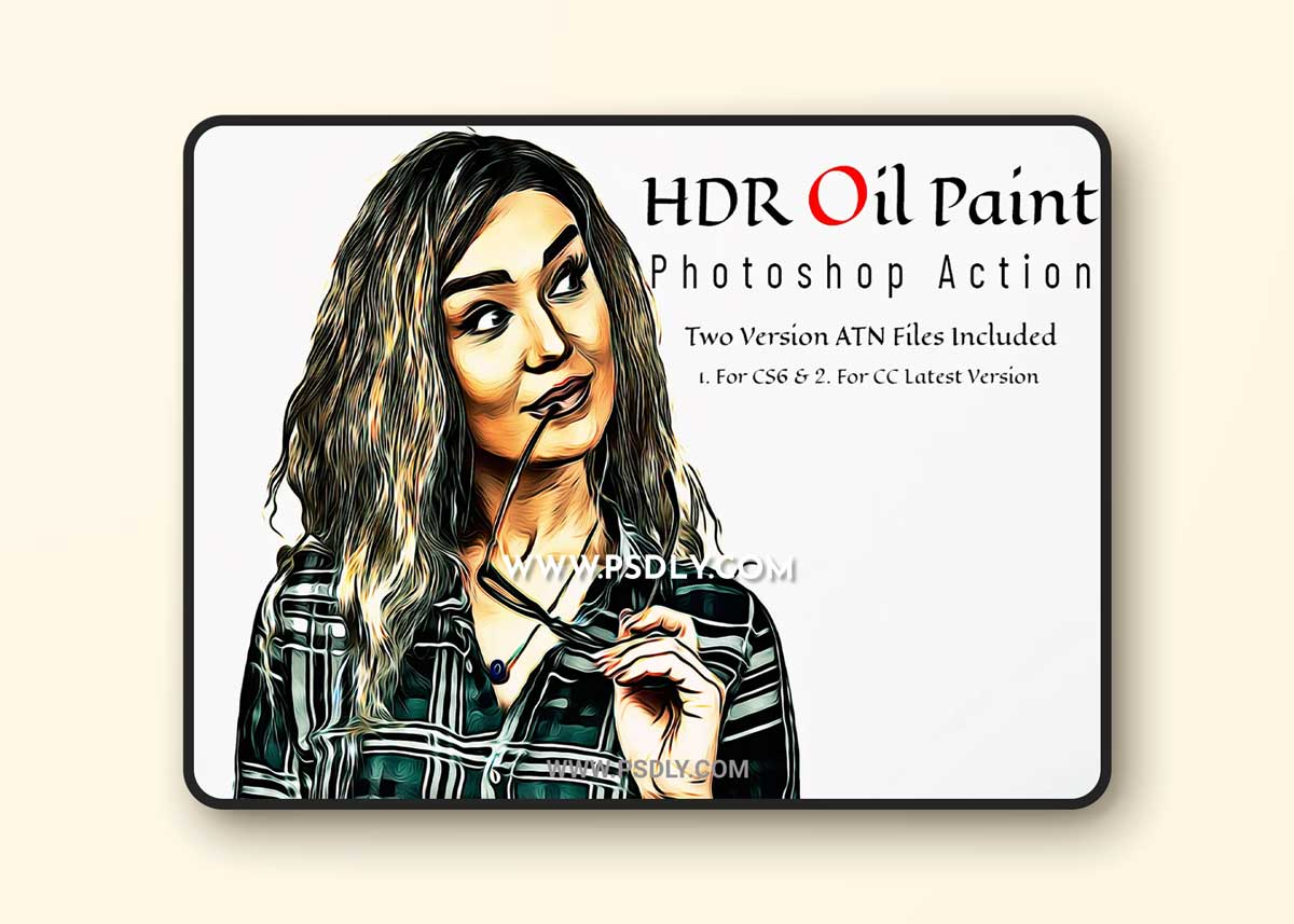 CreativeMarket - HDR Oil Paint Photoshop Action 6973257 1 CreativeMarket - HDR Oil Paint Photoshop Action 6973257