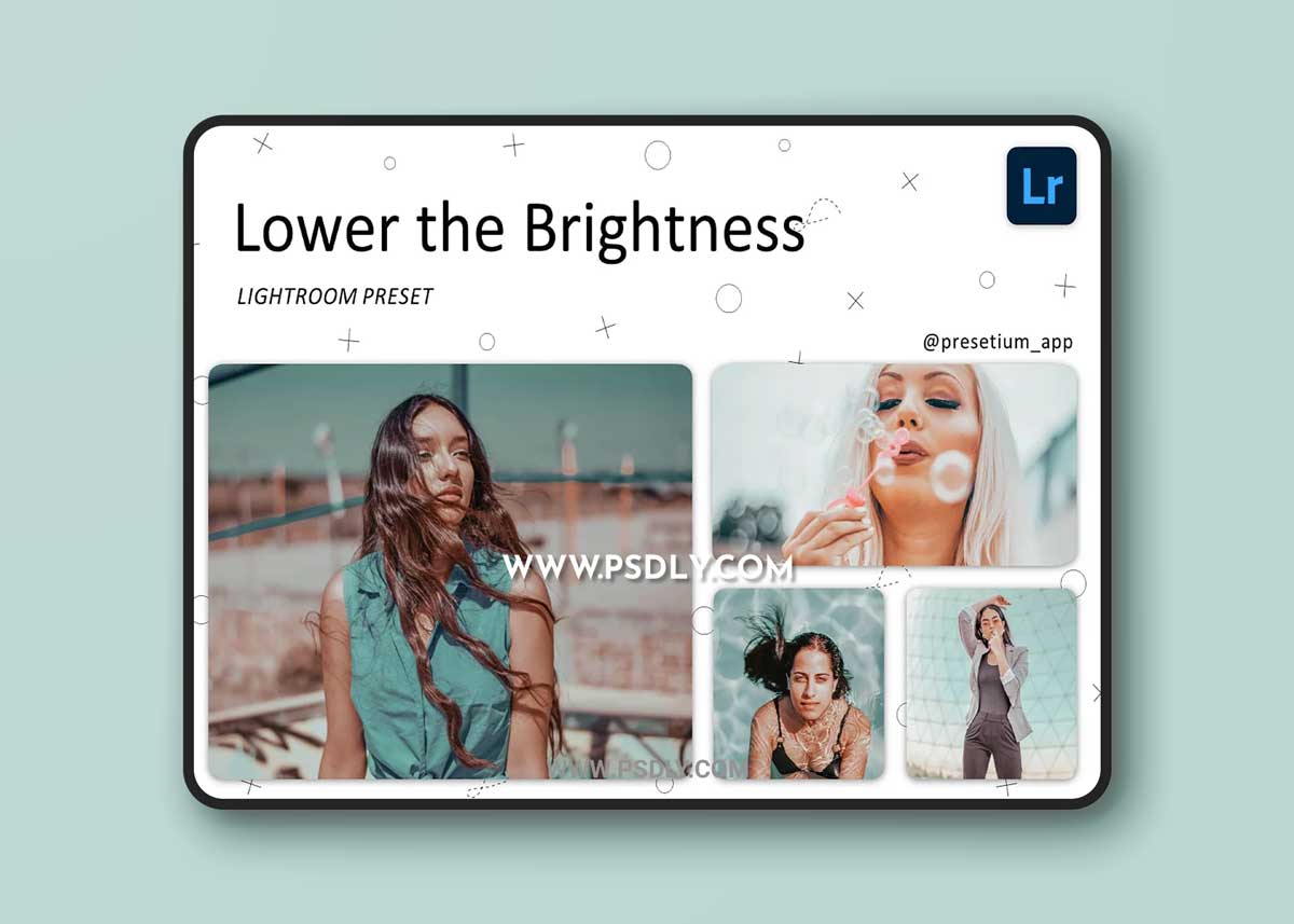 CreativeMarket - Lower Brightness - Lightroom Presets 5227335 1 CreativeMarket - Lower Brightness - Lightroom Presets 5227335