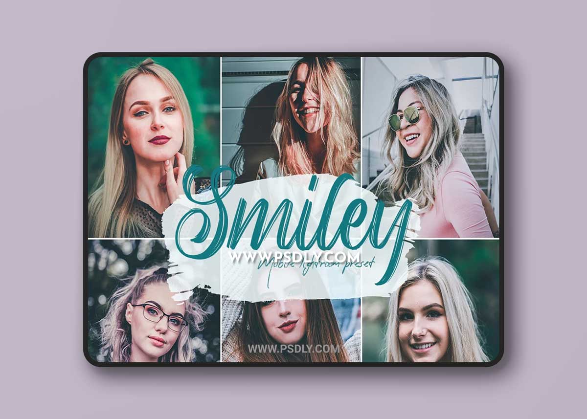 CreativeMarket - Smiley Lightroom Presets 5685253 1 CreativeMarket - Smiley Lightroom Presets 5685253