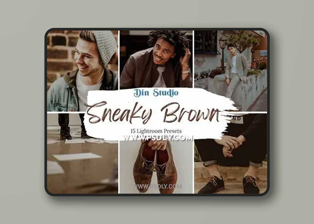 CreativeMarket - Sneaky Brown Lightroom Presets 5482214 1 CreativeMarket - Sneaky Brown Lightroom Presets 5482214
