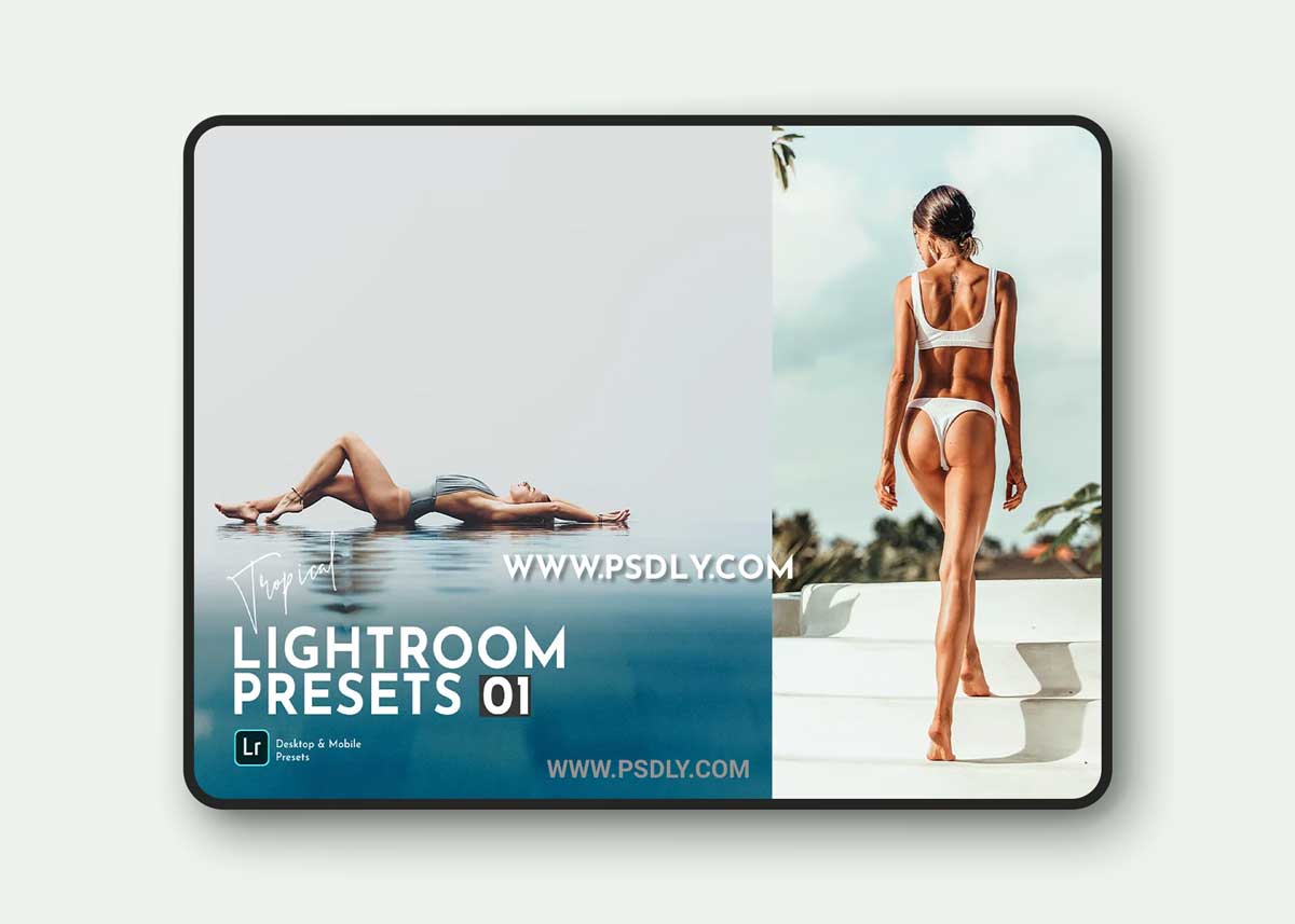 CreativeMarket - Tropical Lightroom Presets Pack 5469399 1 CreativeMarket - Tropical Lightroom Presets Pack 5469399