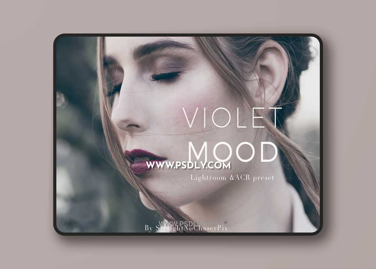 CreativeMarket - Violet Mood LR and ACR preset pack 4333477 1 CreativeMarket - Violet Mood LR and ACR preset pack 4333477