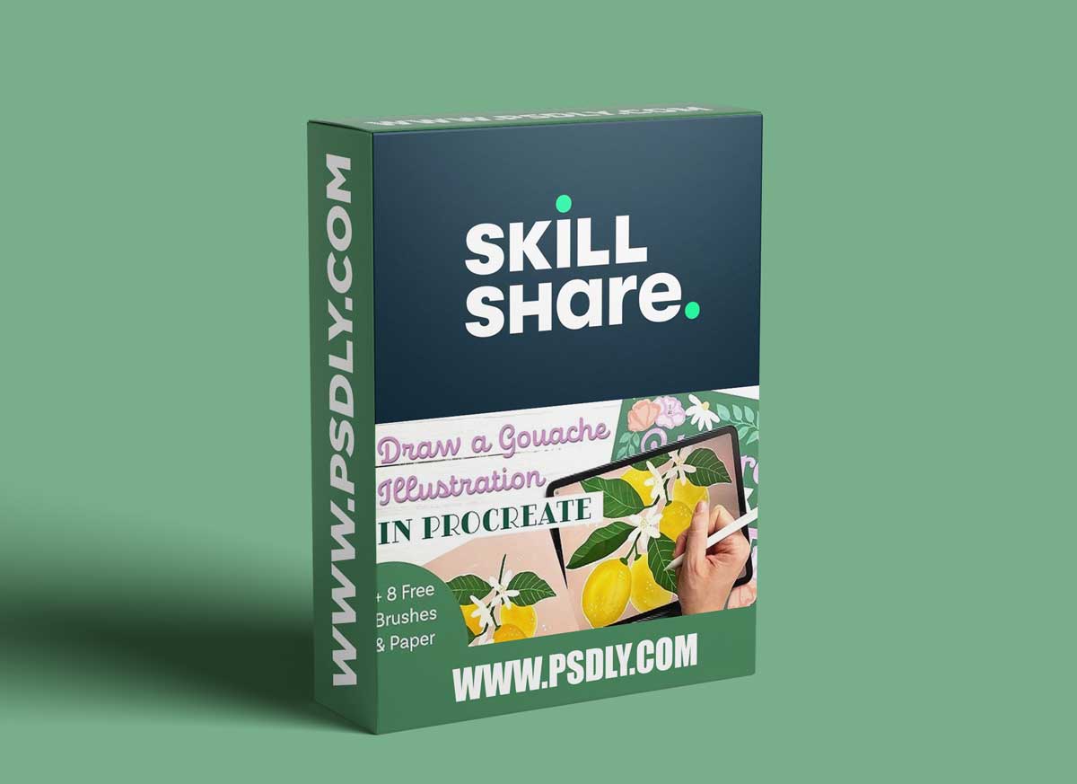 Draw a Gouache Illustration in Procreate 1 Draw a Gouache Illustration in Procreate
